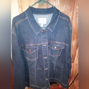 Jessica Simpson Dark Blue Jean Jacket